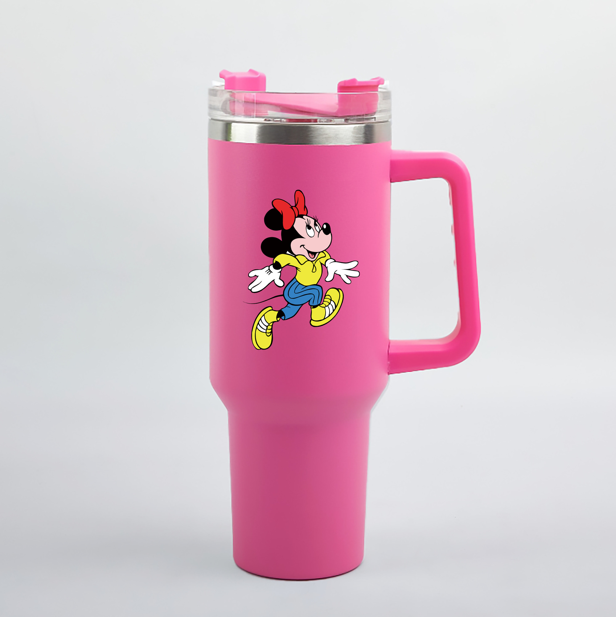 （画像用） ミッキーマウス Mickey Mouse 1200mL車用タンブラー（カラープリント）